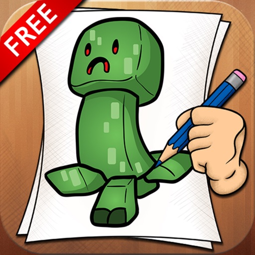 Learning To Draw Chibi Minecraft Edition Free icon