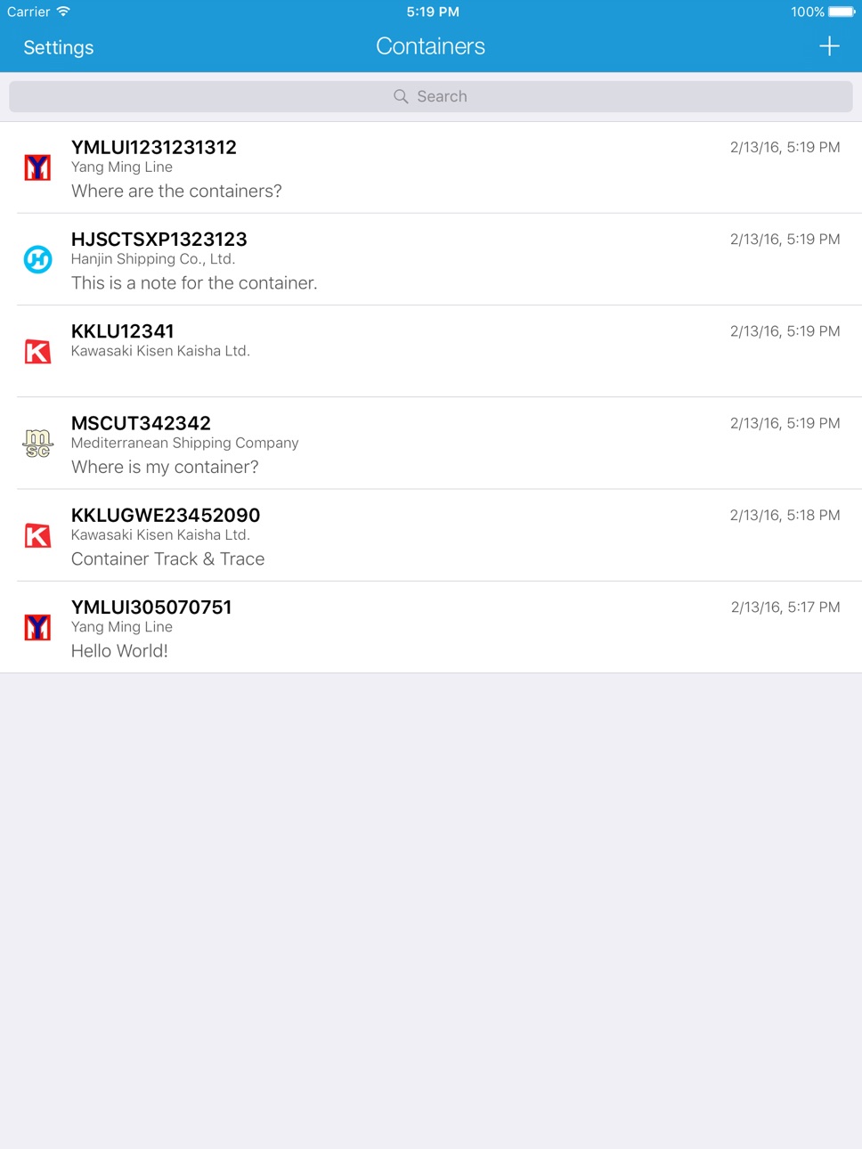 iPad screenshot