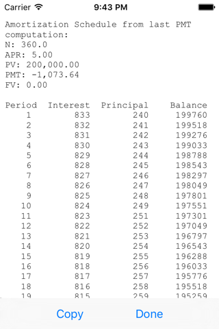 Accurately Finance Calculator screenshot 4