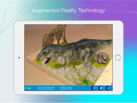 Screenshot #5 pour Logie T. Rex Augmented Reality
