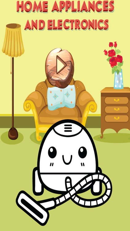 Home Appliances And Electronics Phonics Coloring Book : Free For Toddler And Kids!