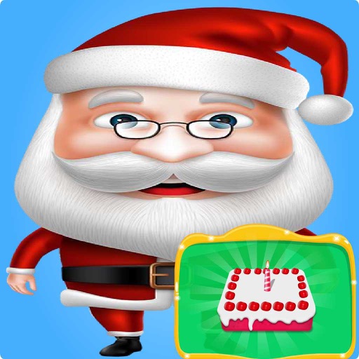 Santa Cooking Red Velvet Cake iOS App