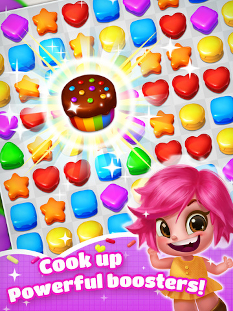 Sweet Cookie Candy - 3 match blast puzzle game screenshot 7