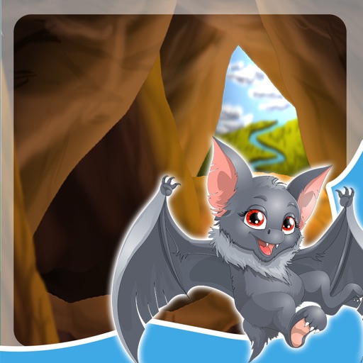 Vampire Bat Games for Little Kids - Bloody Puzzles & Scary Sounds Icon