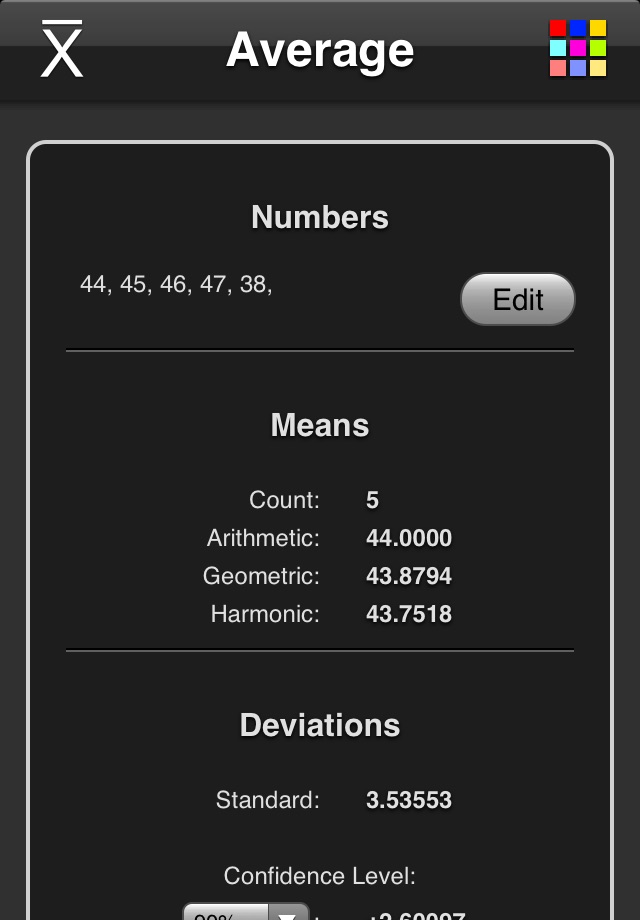 Average Calculator screenshot 2