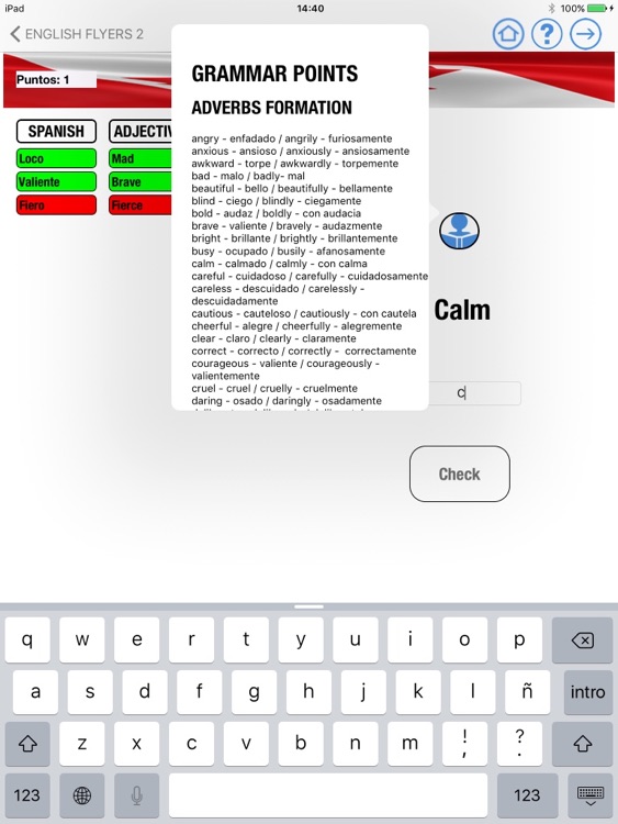 English Quinto de Primaria Segundo Trimestre Flyers 2 for iPad screenshot-3