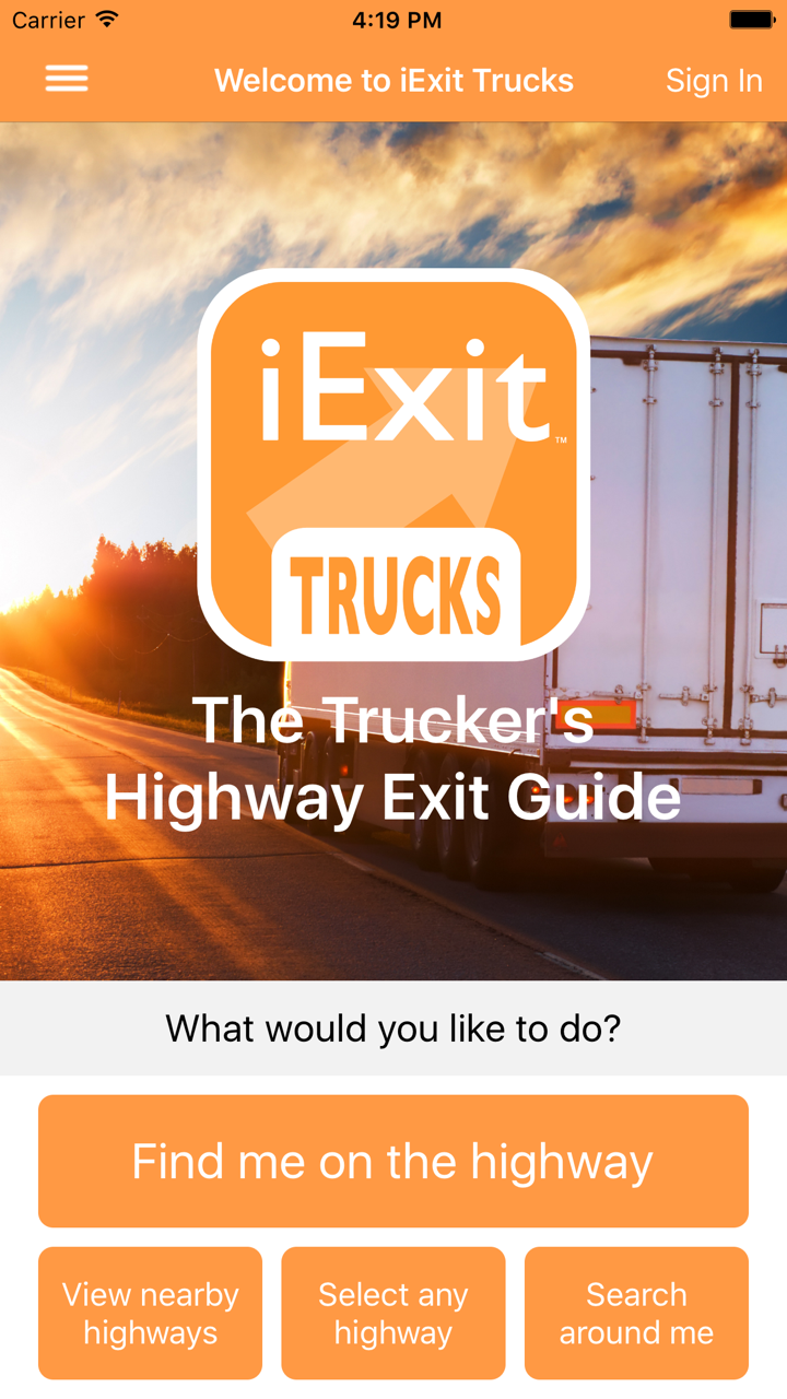 iExit Trucks: The Trucker's Highway Exit Guide Info on United States ...