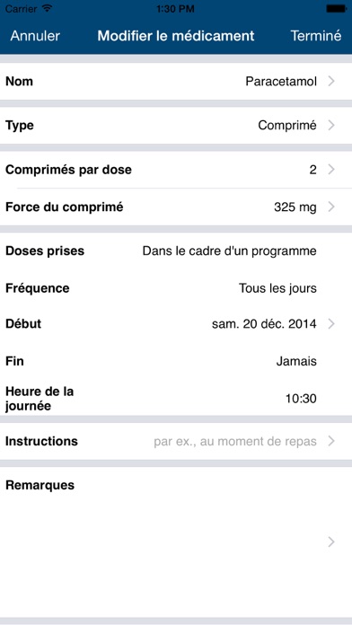 Screenshot #3 pour Dosecast: Rappel de ma pilule