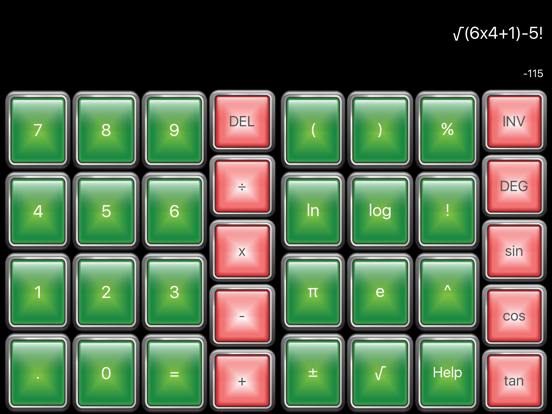 Screenshot #4 pour MegaCalc Free - Scientific Calculator