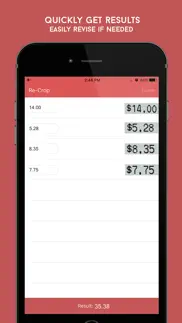 camculator - calculate receipts documents with your camera iphone screenshot 4