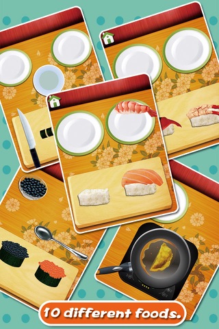 Cooking Time 2 - Sushi Make&Preschool kids games! screenshot 2