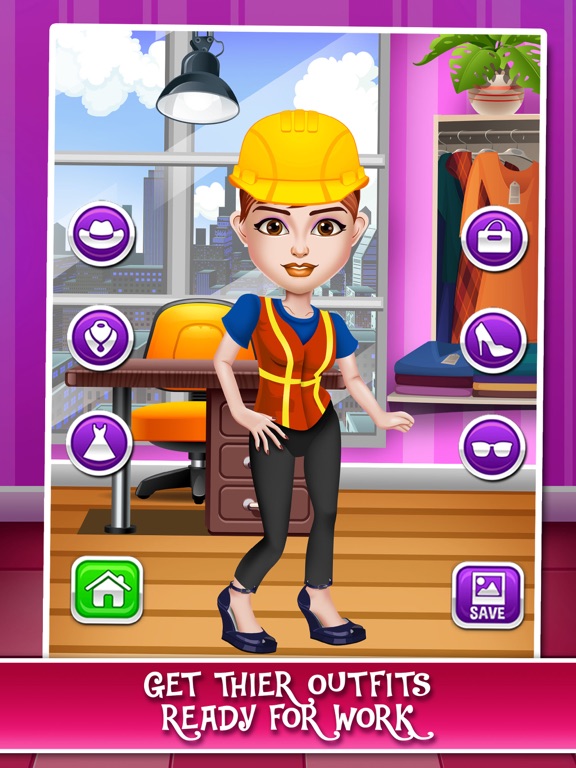 Screenshot #5 pour Crazy Nail & Hair Party Salon - Girls Dressup, Makeup, and Spa Makeover Games 2