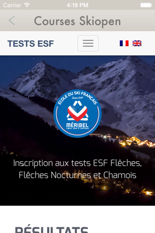 ESF Méribel screenshot 3