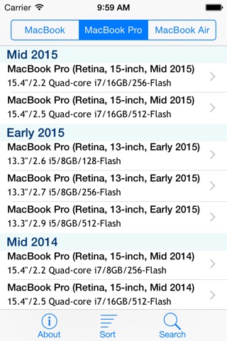 Info - MacBook Edition screenshot 2