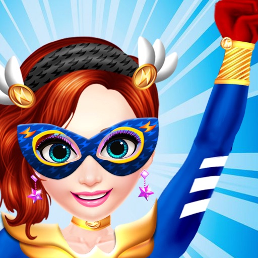 Superhero Girls Salon: Beauty Power -  Spa, Makeup & Kids Makeover Game for Free Icon