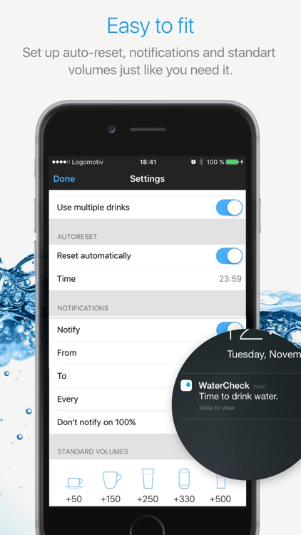 Watercheck – smart water balance tracker! screenshot-3