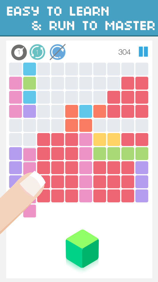 #4. Cubie Fill The Grid Puzzles Block Buddies (iOS) Podle: Harit Sanprom