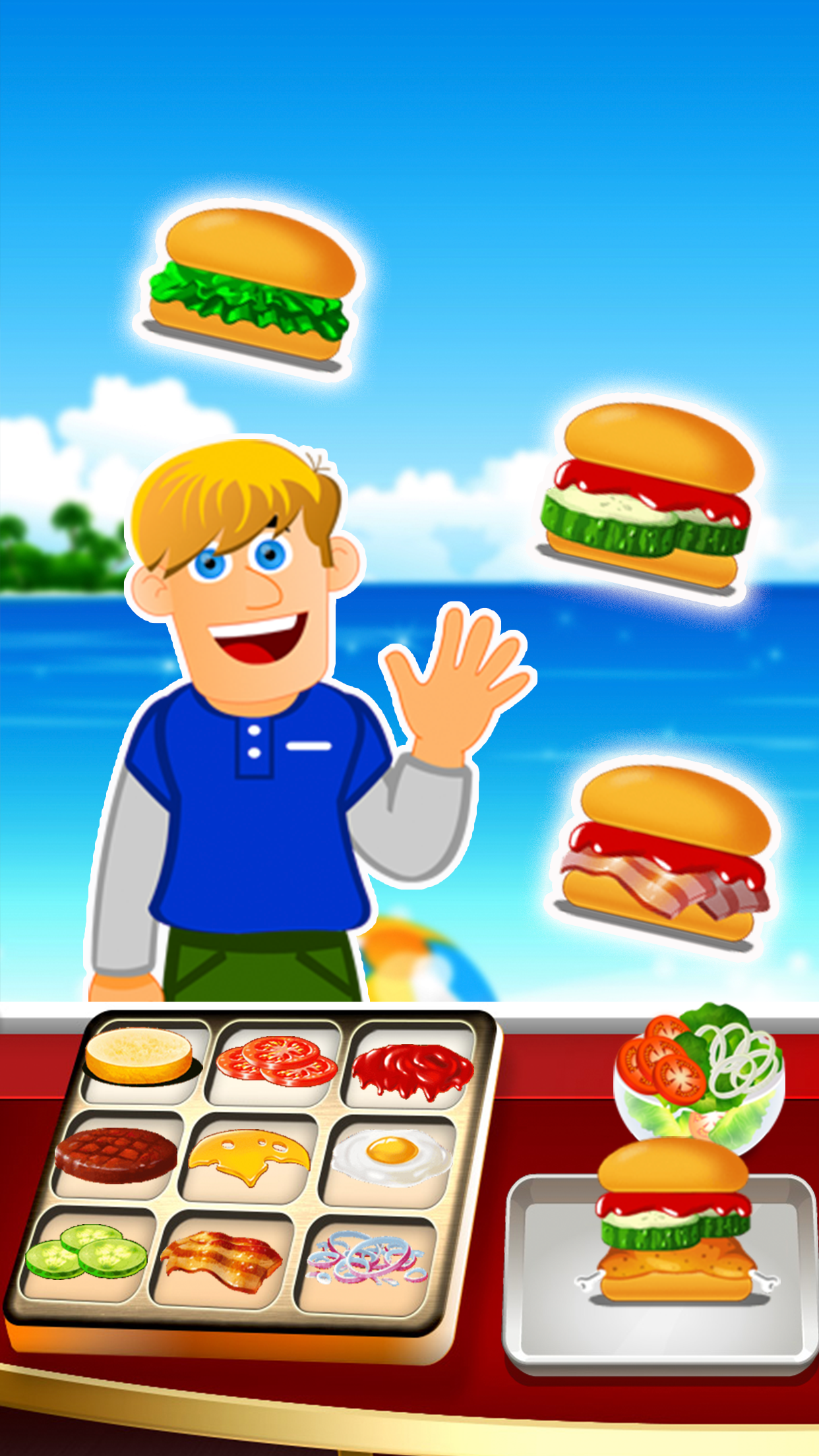 food cooking - cafe & restaurant game for kids screenshot 4