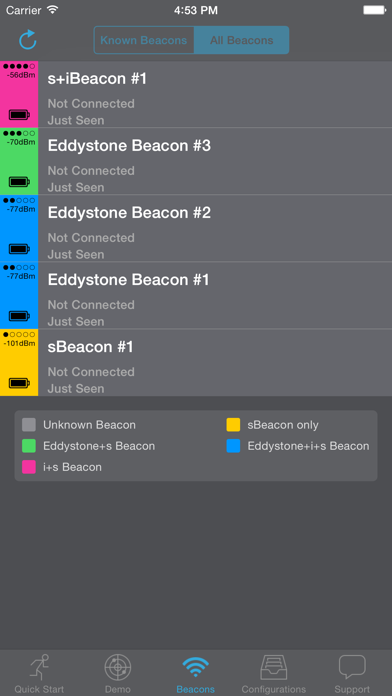Screenshot #1 pour BEEKS Beacon Maker
