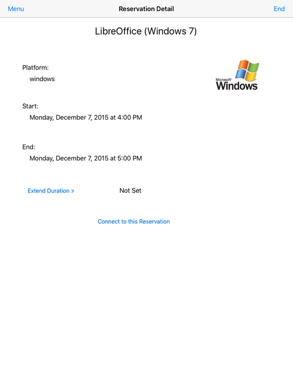 VCL go iPad screenshot