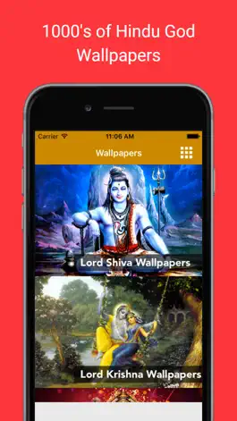 Game screenshot Hindu God & Goddess Wallpapers : Images and photos of Lord Shiva Vishnu, Ganesh and Hanuman as home & lock screen pictures mod apk