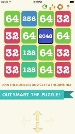 Game screenshot Challenging 4096 Puzzle – 2048 Style Number Logic Game mod apk