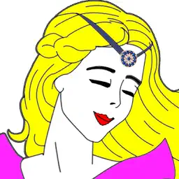 Coloring Book Game - Cute Princess app icon