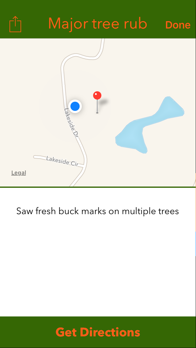 Screenshot #2 pour Outdoor Tracker