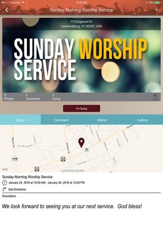 Lawrenceburg United Pentecostal Church screenshot 2