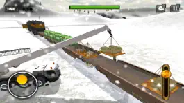 Game screenshot Snow Plow Rescue Train Driving 3D Simulator apk