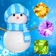 Snowman Games and Christmas Puzzles - Match snow and frozen jewel for this holiday countdown app icon - Games app for iPhone