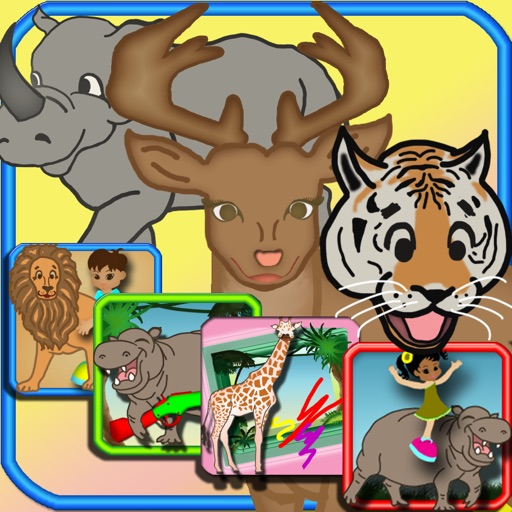 Animals Fun Preschool Learning Experience In The Wild All In One Games Collection icon