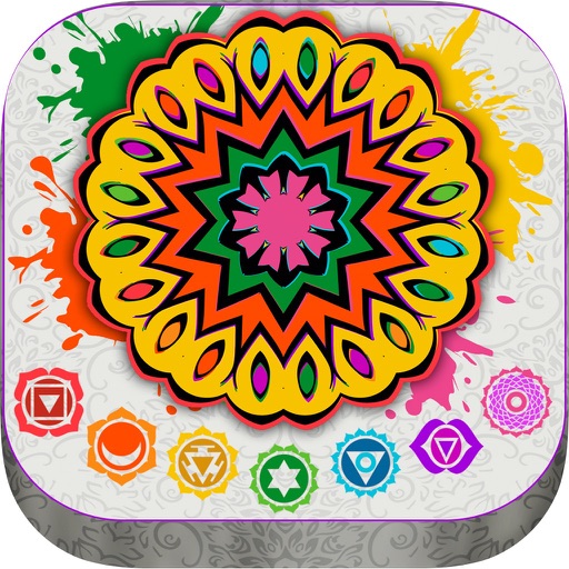 Mandalas coloring book – Secret Garden colorfy game for adults icon