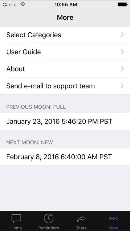 Mindful Moon - Stress Relief & Happiness through Inspirational Quotes & Positive Daily Reminders screenshot-3
