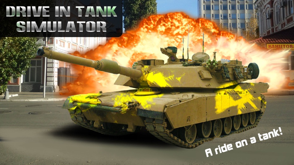 #3. Drive In Tank Simulator (iOS) Podle: Mariya Ivanova