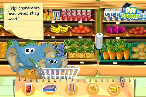 Dr. Panda Supermarket screenshot 2