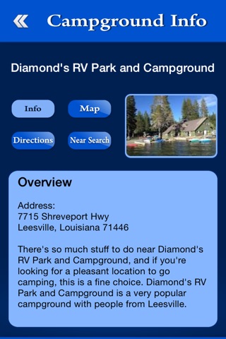 Louisiana Campgrounds & RV Parks screenshot 3