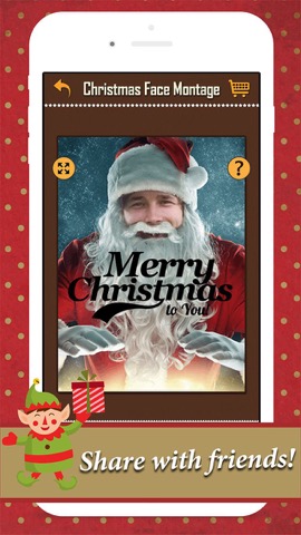 Xmas Face Montage Effects - Change Yr Face with Dozens of Elf & Santa Claus Looksのおすすめ画像5