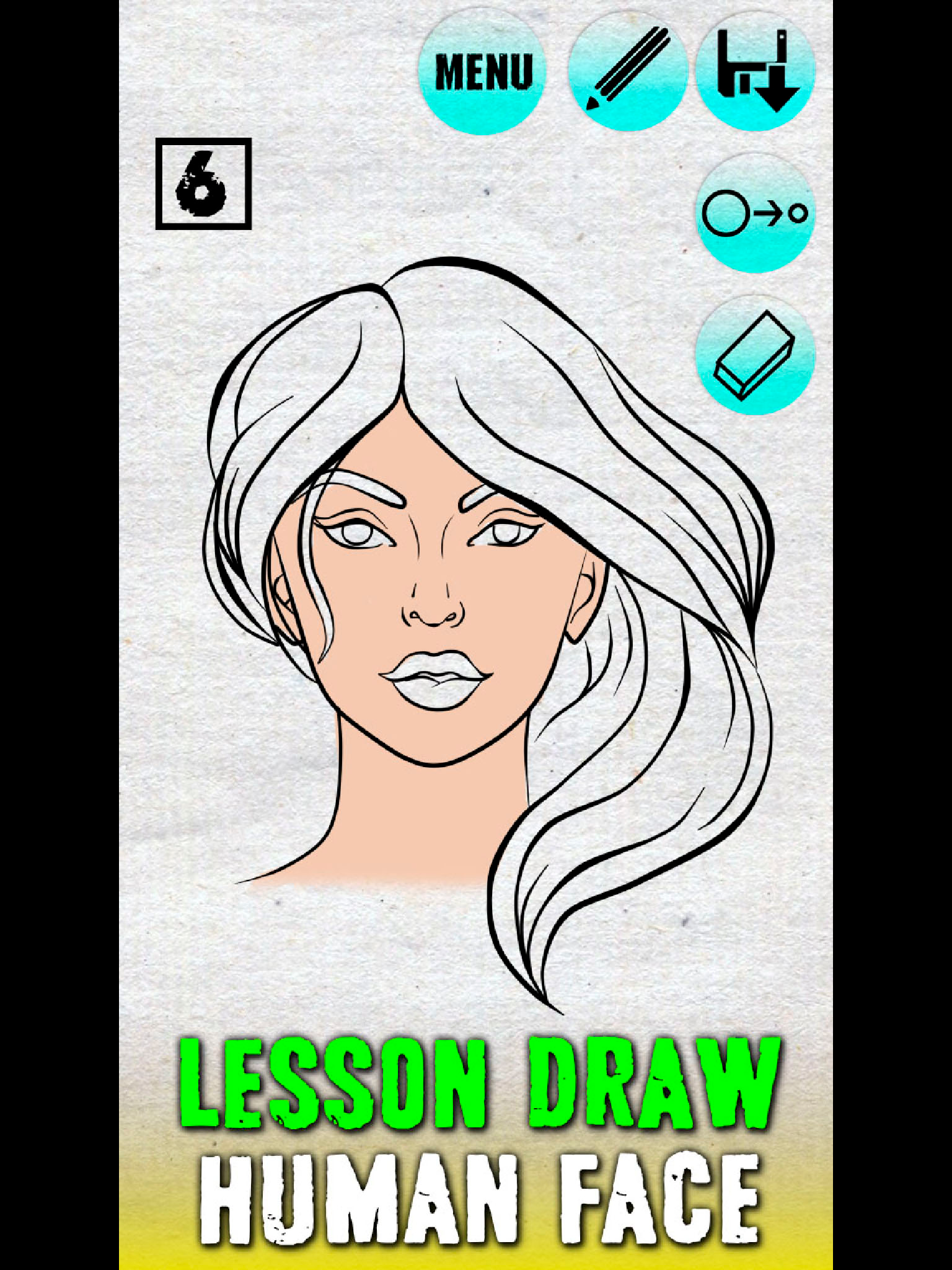 Lesson Draw Human Face