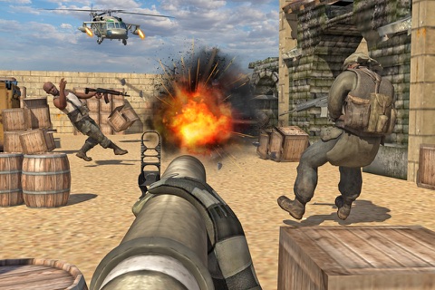 frontline Gunner at Battlefield war screenshot 3