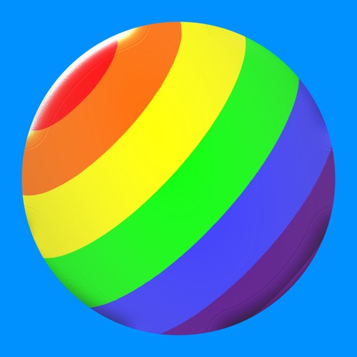 Rainbow Ball Rush Icon