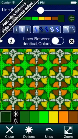 Game screenshot Pattern Artist Free - Easily Create Patterns, Wallpaper and Abstract Art hack