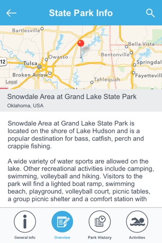 Oklahoma State Parks & National Parks screenshot 3