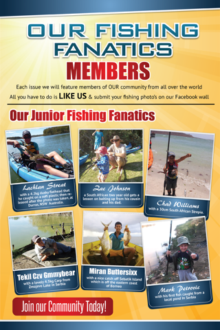 Скриншот из Fishing Fanatics Magazine - World s Leading Fishing Identities