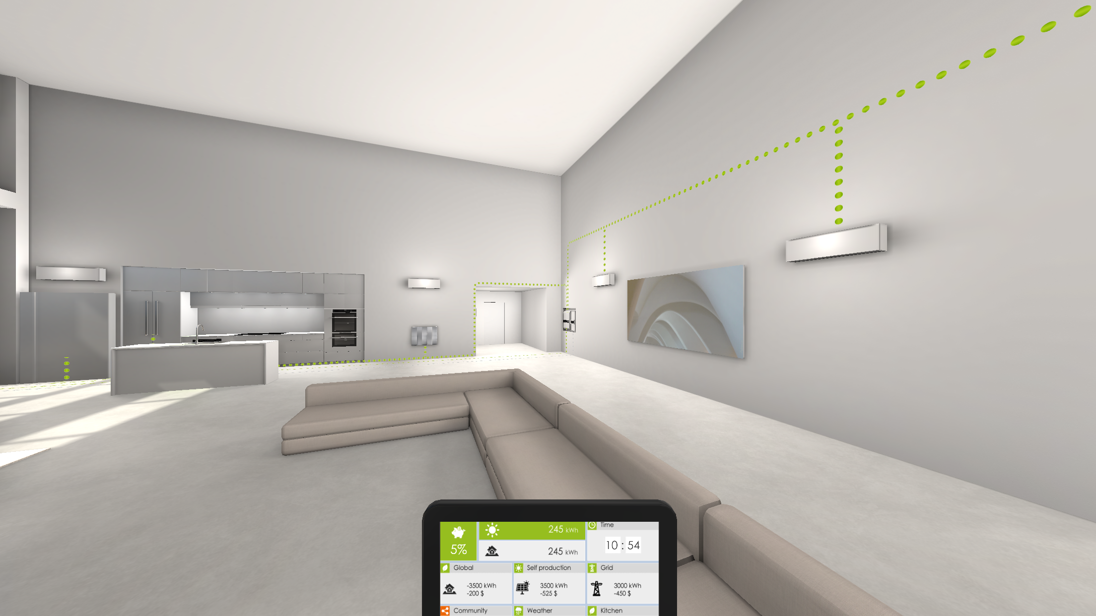 Understanding & see renewable electricity VR