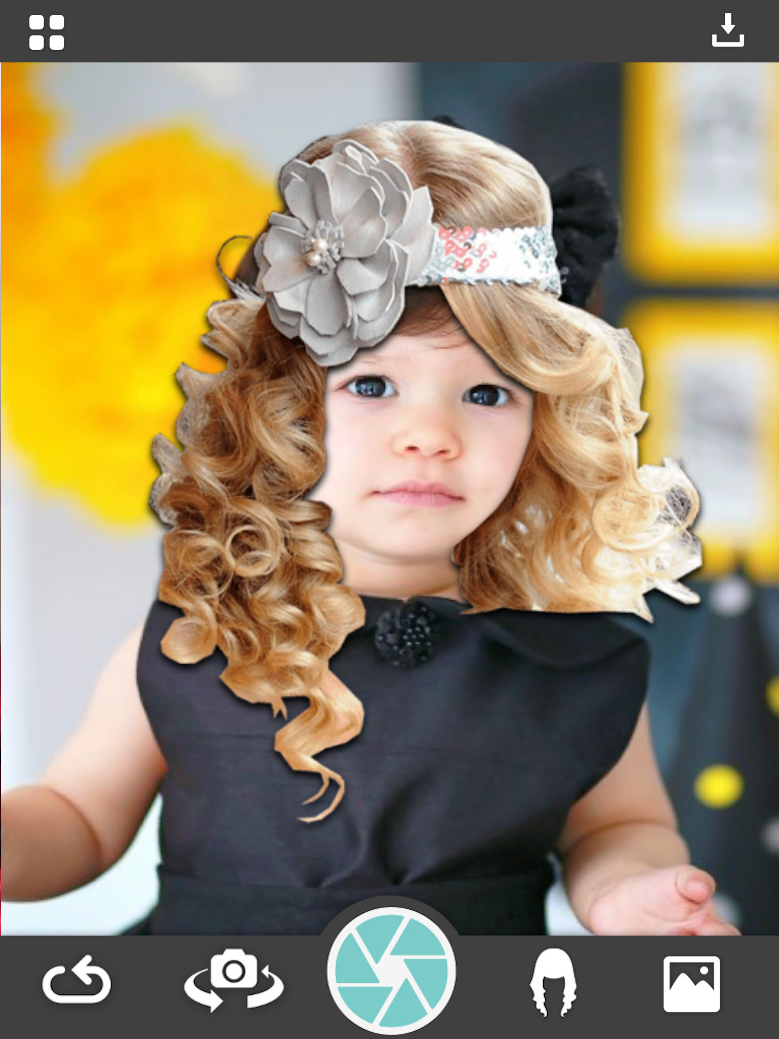 Woman Hair Style Changer