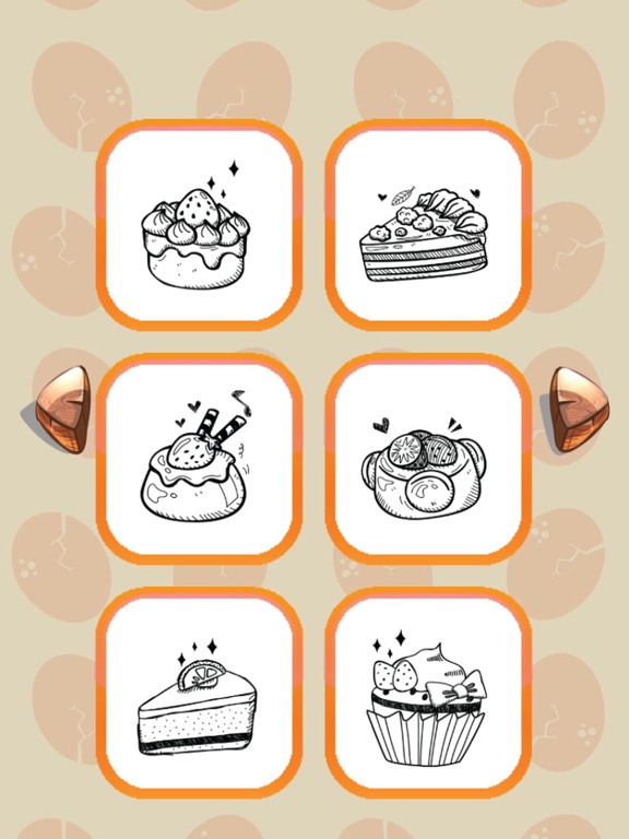 Happy Cake Coloring Book : Free For Toddler And Kids! iPad screenshot