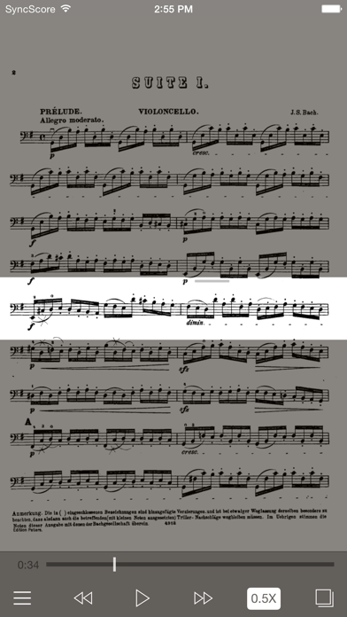 How to cancel & delete Bach Cello Suites - SyncScore from iphone & ipad 2
