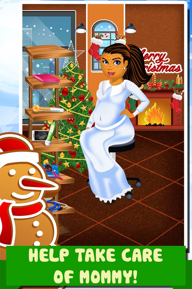 Little Christmas Babies Doctor Salon -  Spa Cooking Food Kids Games for Girls! screenshot 3