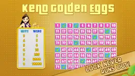 Game screenshot Classic Keno Golden Eggs - Bonus Multi-Card Play Free Edition apk